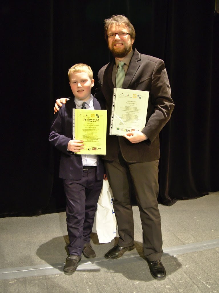 Maciej Luty - finalista Konkursu Matematycznego Krakowska Matematyka